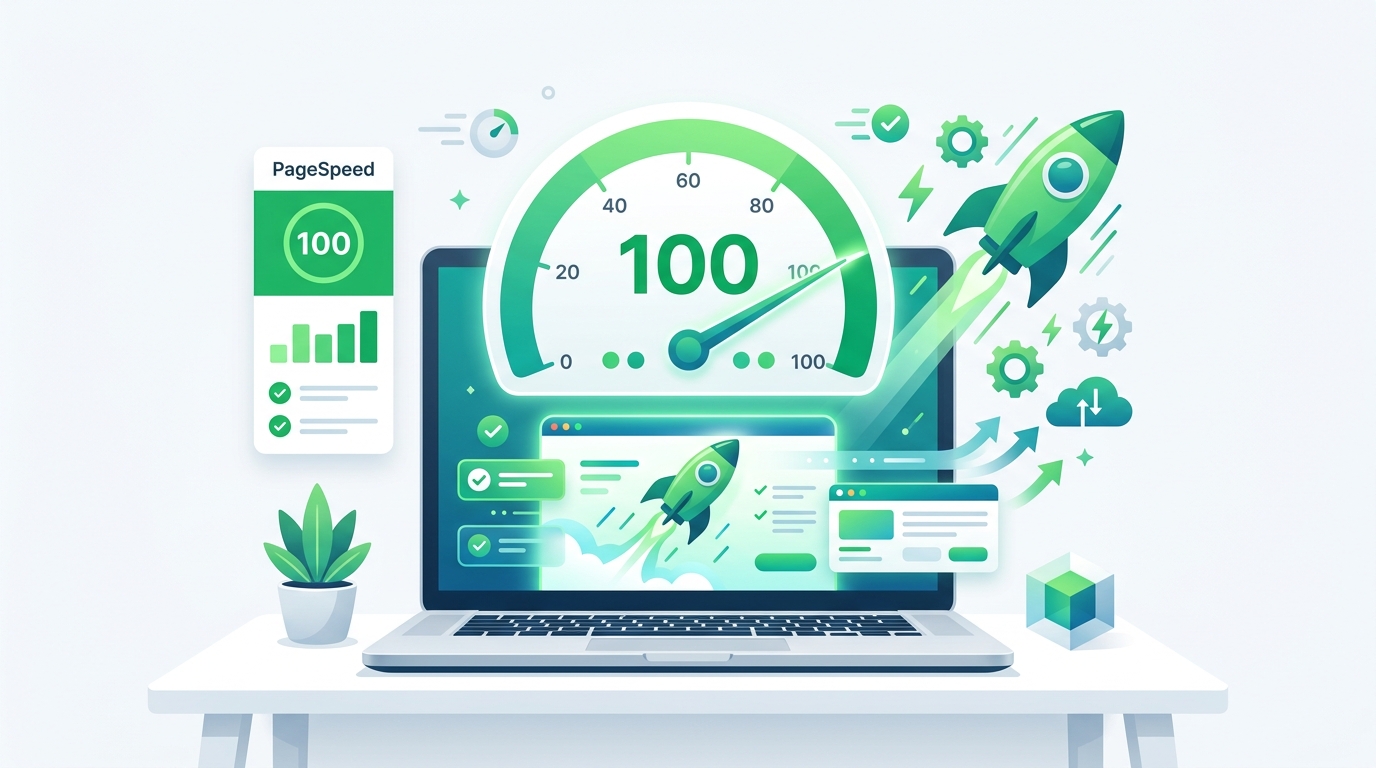 Optimizacion de velocidad PageSpeed 100 para una landing page que convierte