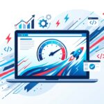 Velocidad de carga web con velocímetro digital PageSpeed 100